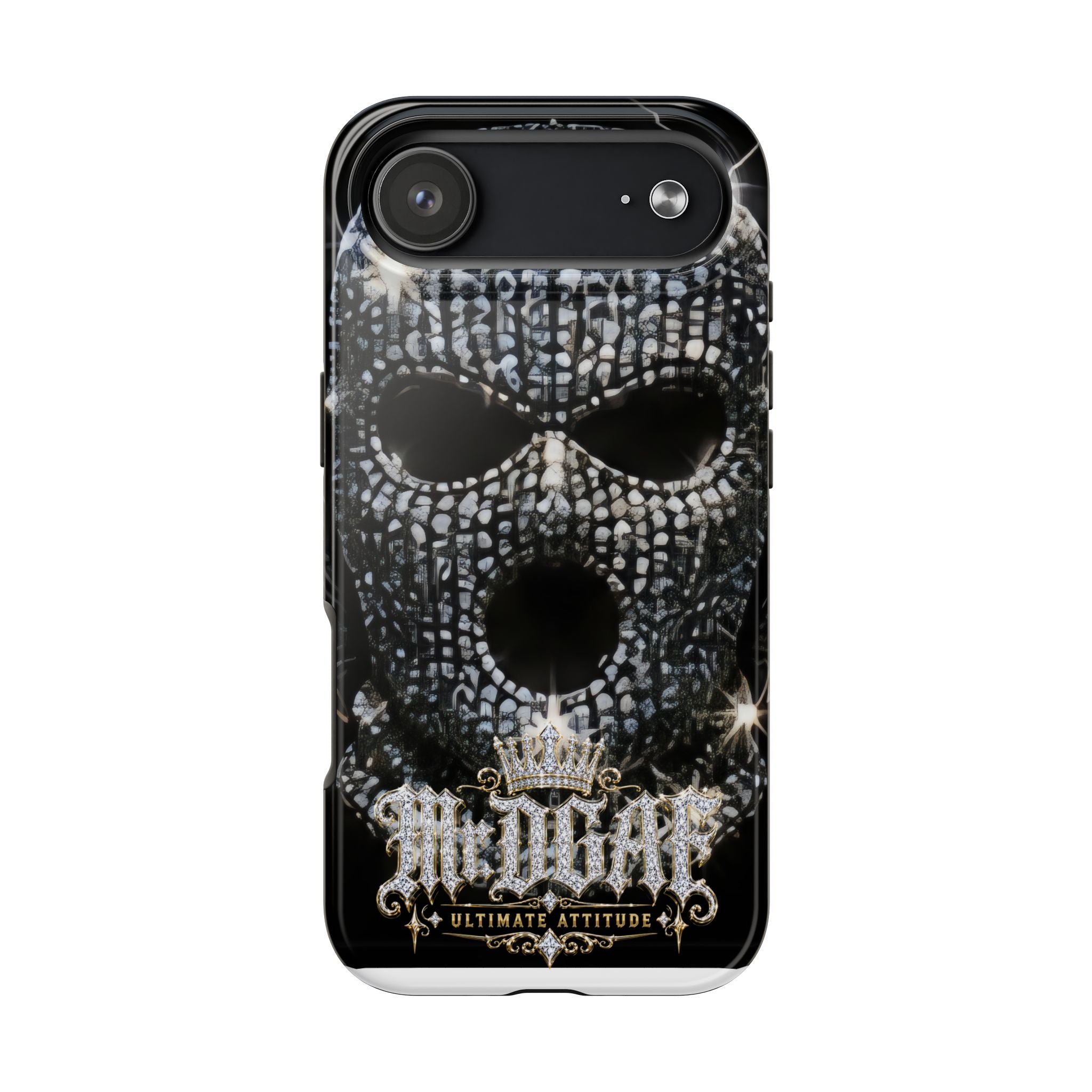 Skull Rhinestone Tough Phone Case — "Outlaw" Ultimate Attitude - mrdgaf.shop