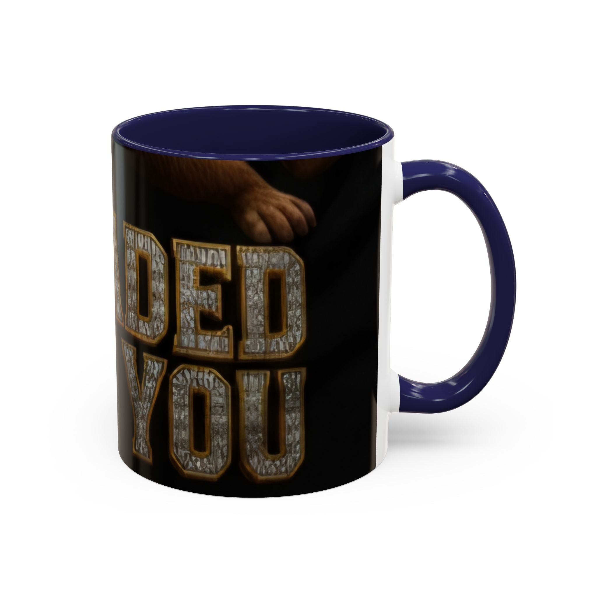 Accent Coffee Mug - 'I Graduated From You' Sparkle Lettering Graduation Gift