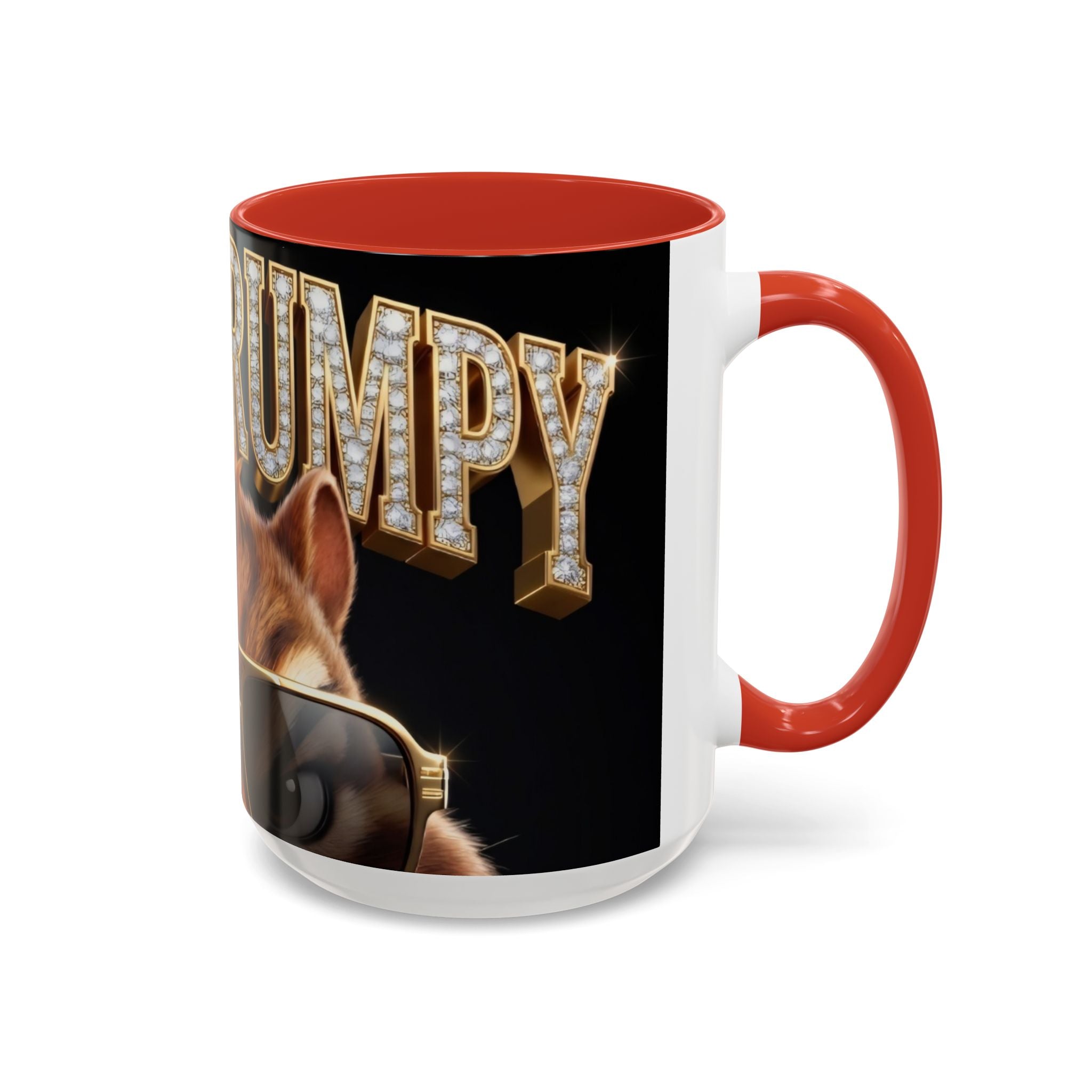 Coffee Mug – "Grumpy" Cool Sunglasses Squirrel Accent Mug (11/15oz)