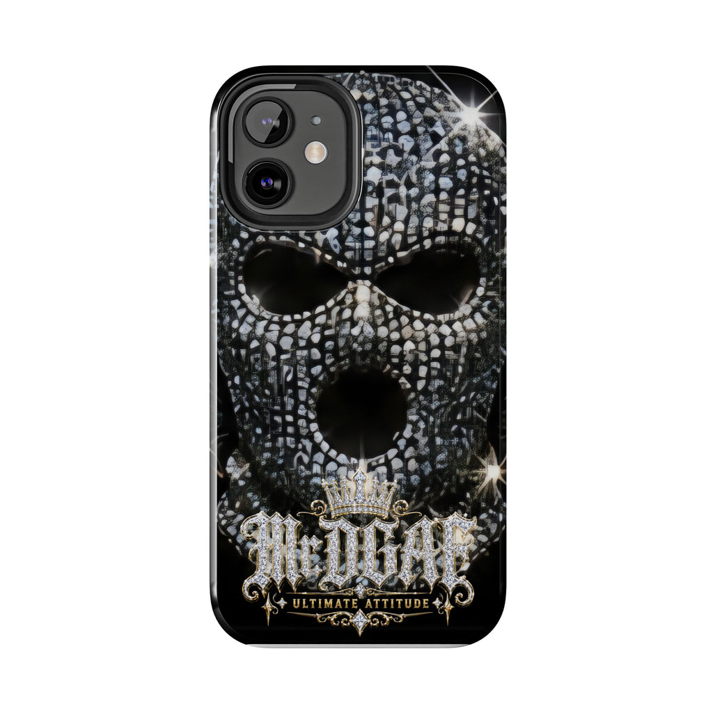 Skull Rhinestone Tough Phone Case — "Outlaw" Ultimate Attitude - mrdgaf.shop
