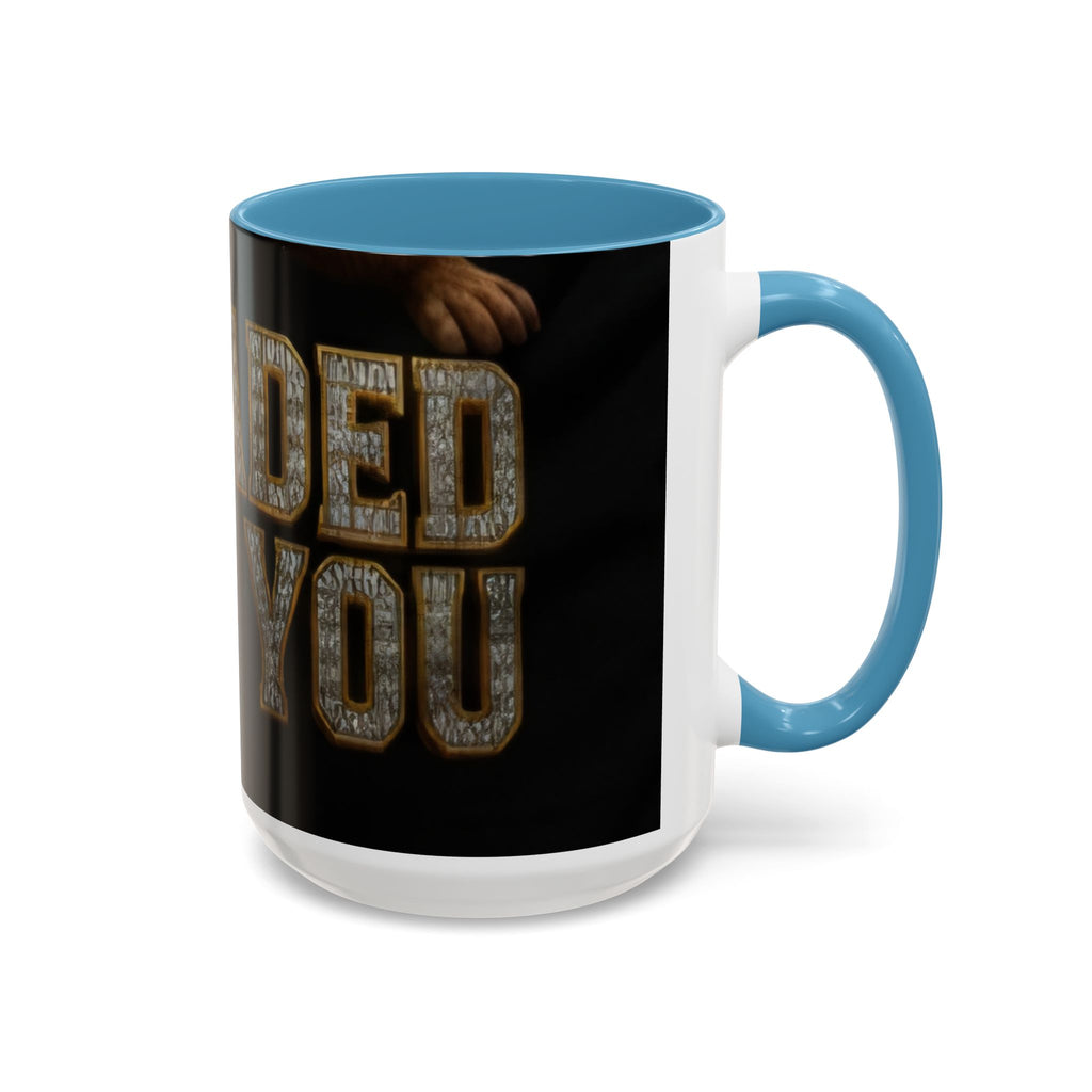 Accent Coffee Mug - 'I Graduated From You' Sparkle Lettering Graduation Gift