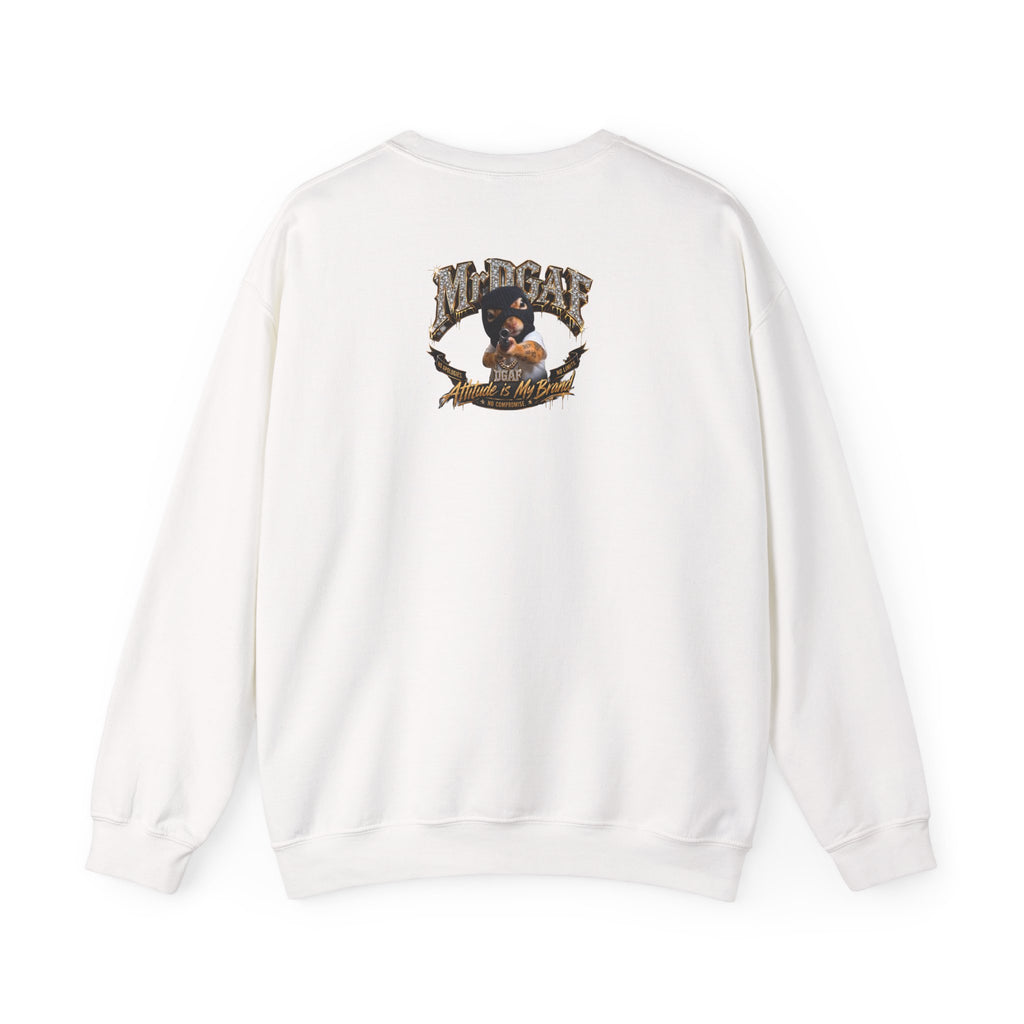 Legendary Bitch Graphic Sweatshirt – Bold Rhinestone-Style Crewneck for Women