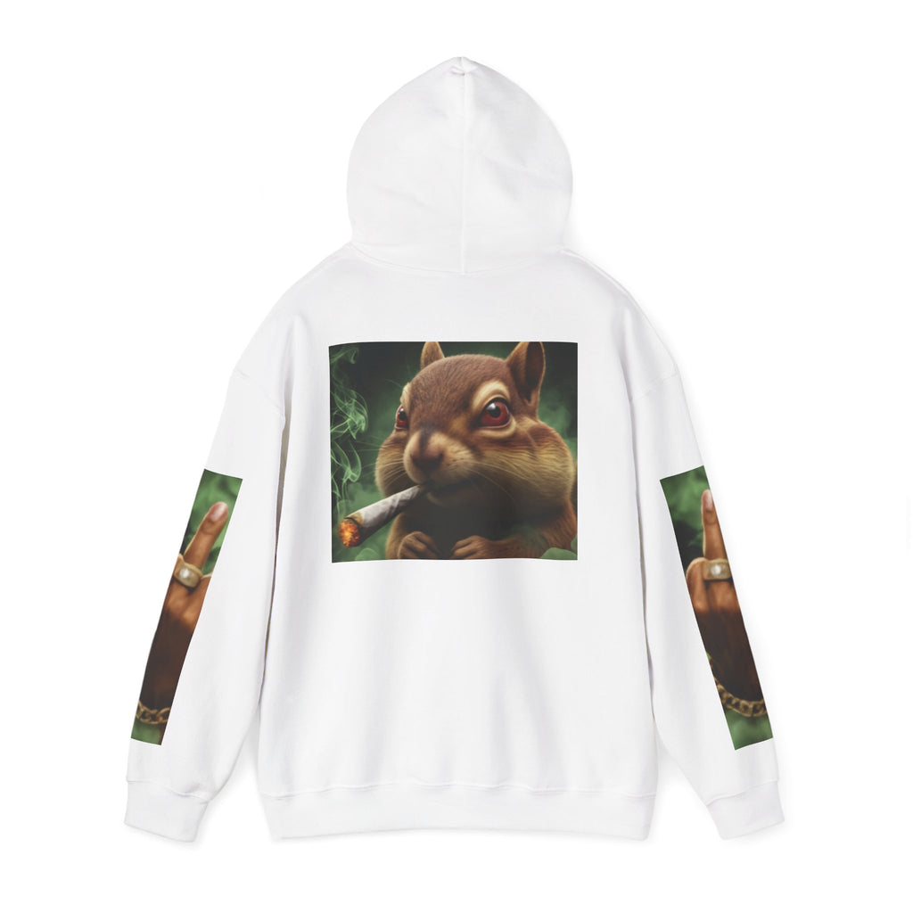 Hoodie — Smoky Chipmunk 'DGAF' Graphic Pullover
