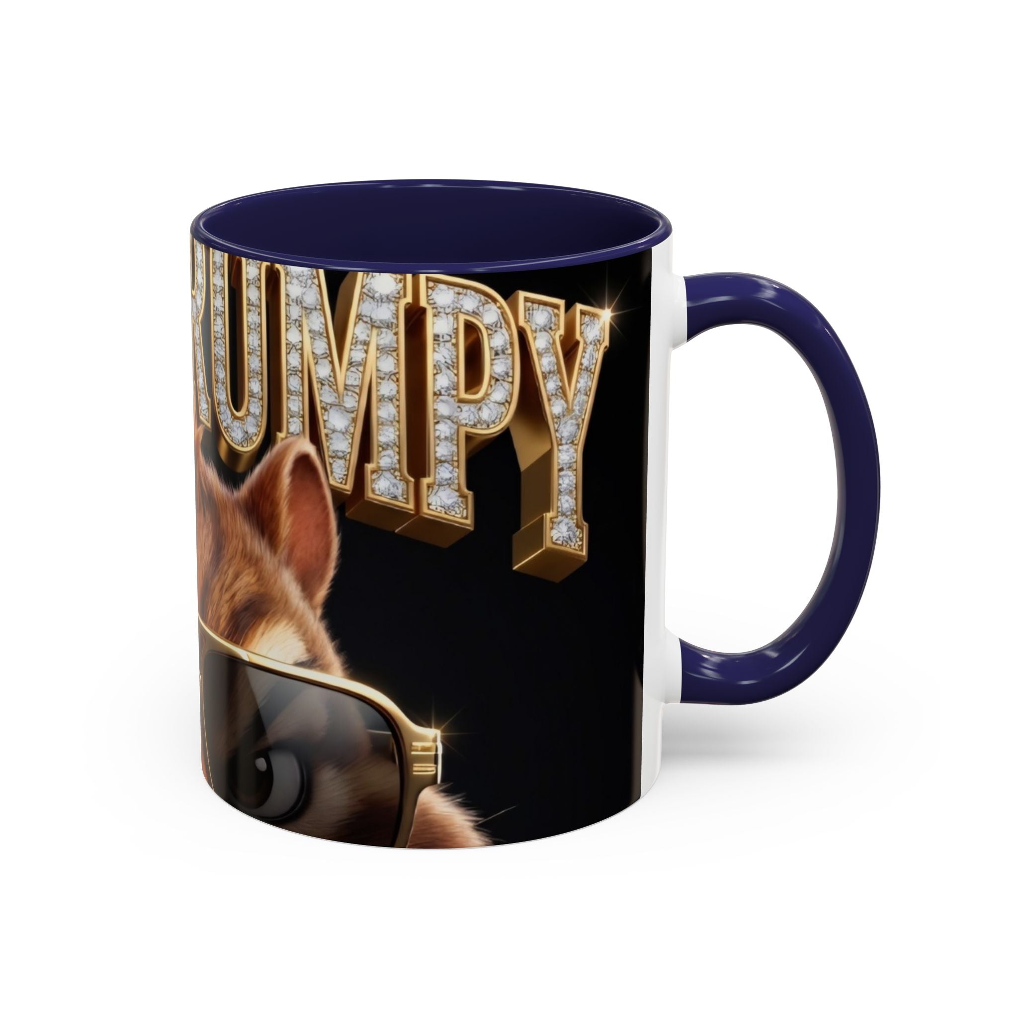 Coffee Mug – "Grumpy" Cool Sunglasses Squirrel Accent Mug (11/15oz)