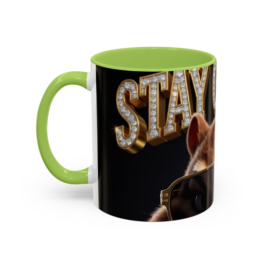 Coffee Mug – "Grumpy" Cool Sunglasses Squirrel Accent Mug (11/15oz)