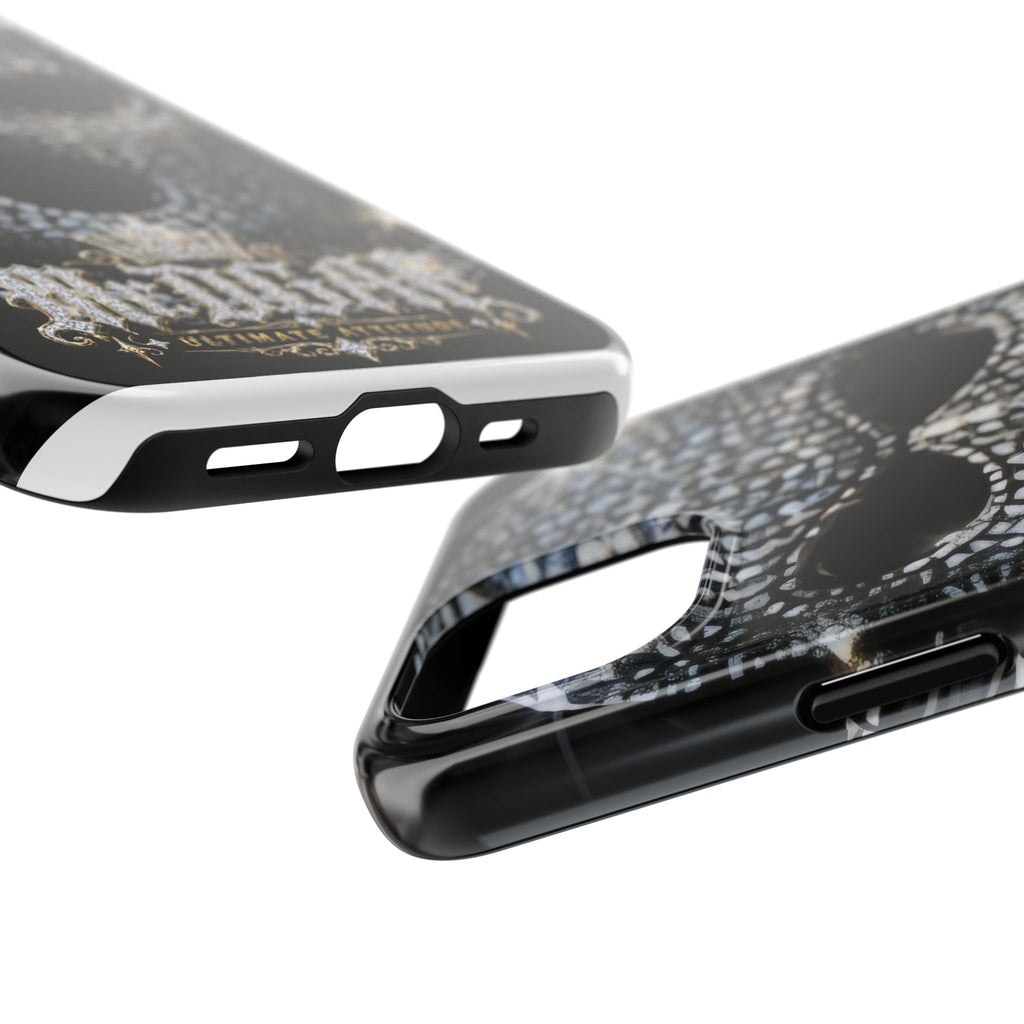 Skull Rhinestone Tough Phone Case — "Outlaw" Ultimate Attitude - mrdgaf.shop
