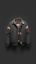 Outlaw Print Outerwear Bomber
