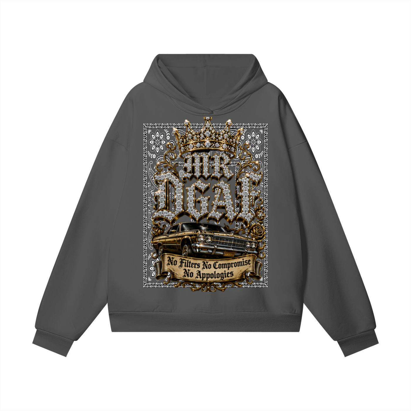 Heavyweight Hidden Pocket Fleece Hoodie