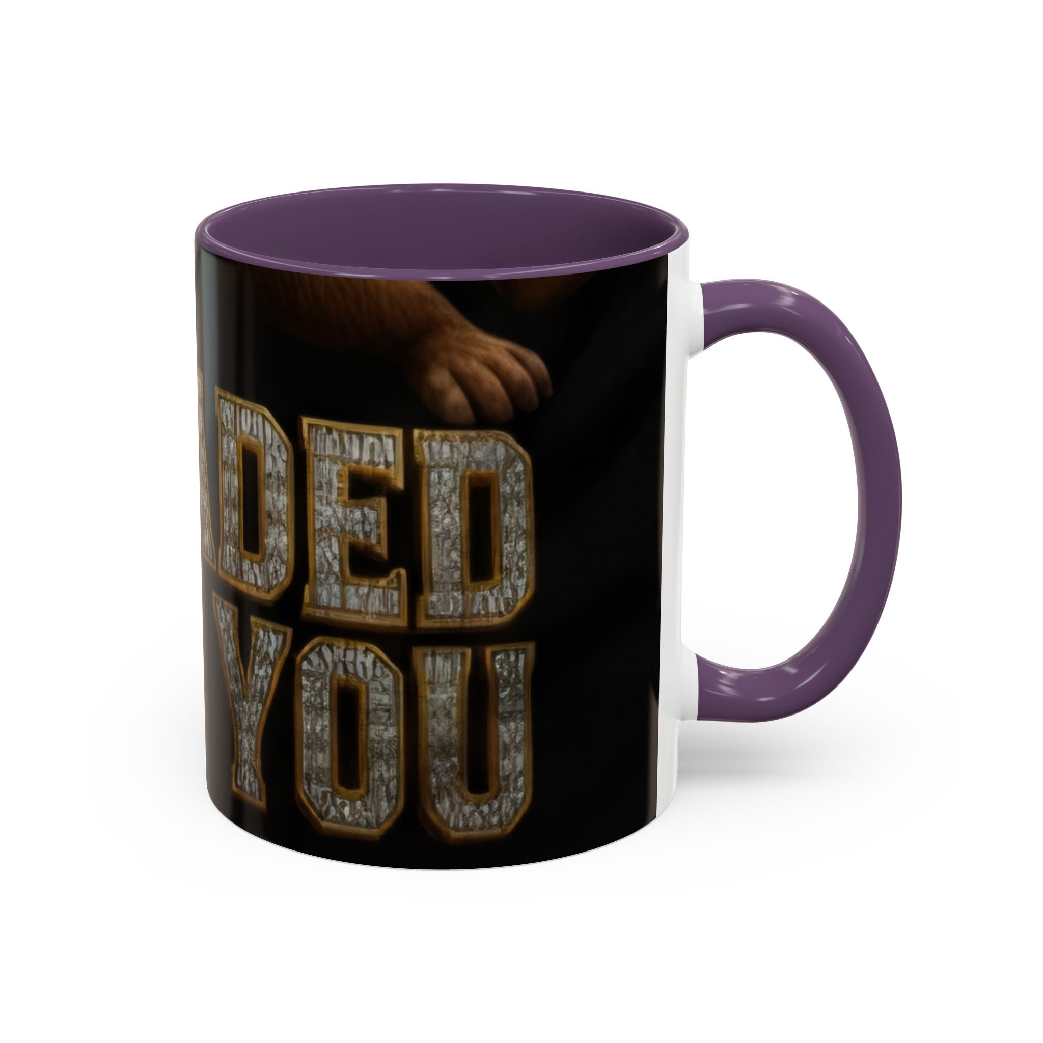 Accent Coffee Mug - 'I Graduated From You' Sparkle Lettering Graduation Gift