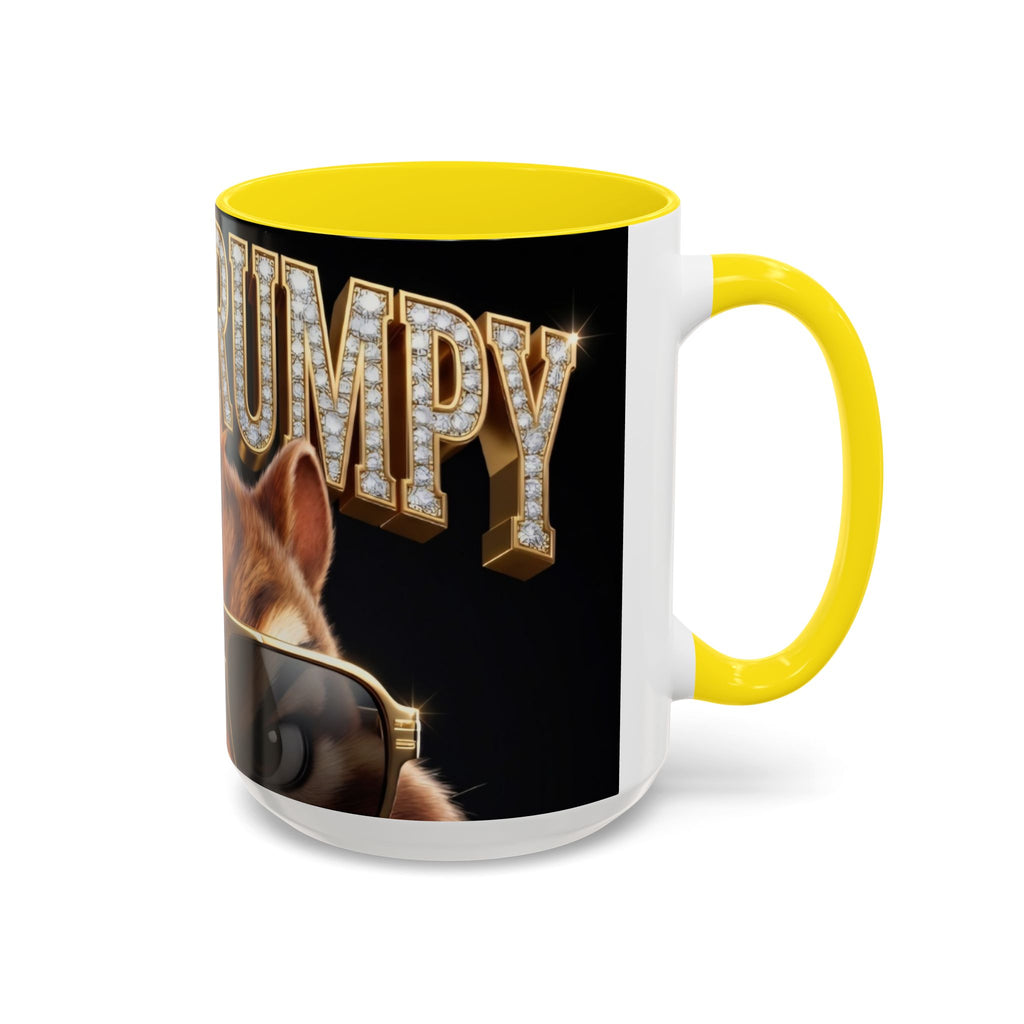 Coffee Mug – "Grumpy" Cool Sunglasses Squirrel Accent Mug (11/15oz)