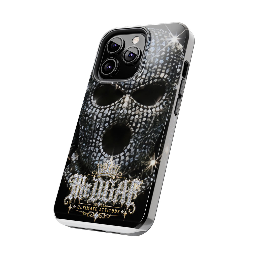 Skull Rhinestone Tough Phone Case — "Outlaw" Ultimate Attitude - mrdgaf.shop