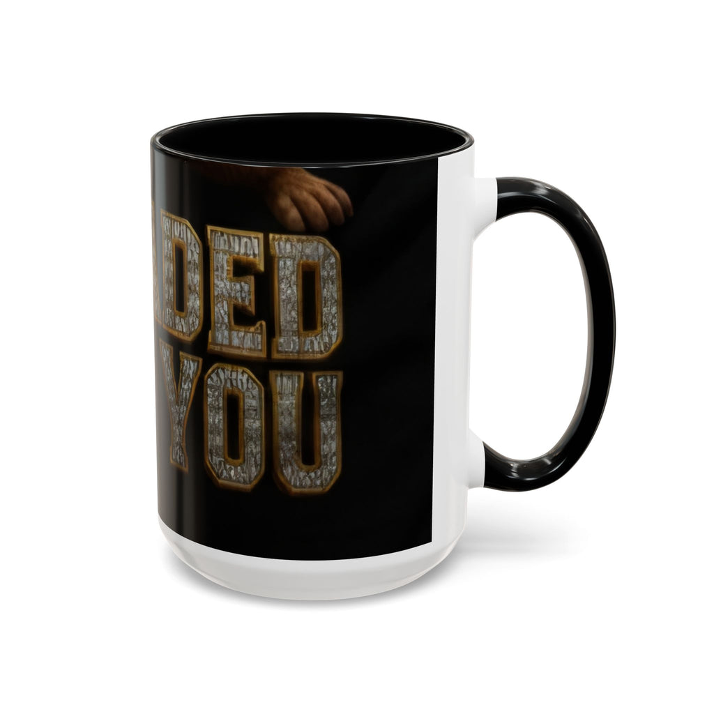 Accent Coffee Mug - 'I Graduated From You' Sparkle Lettering Graduation Gift