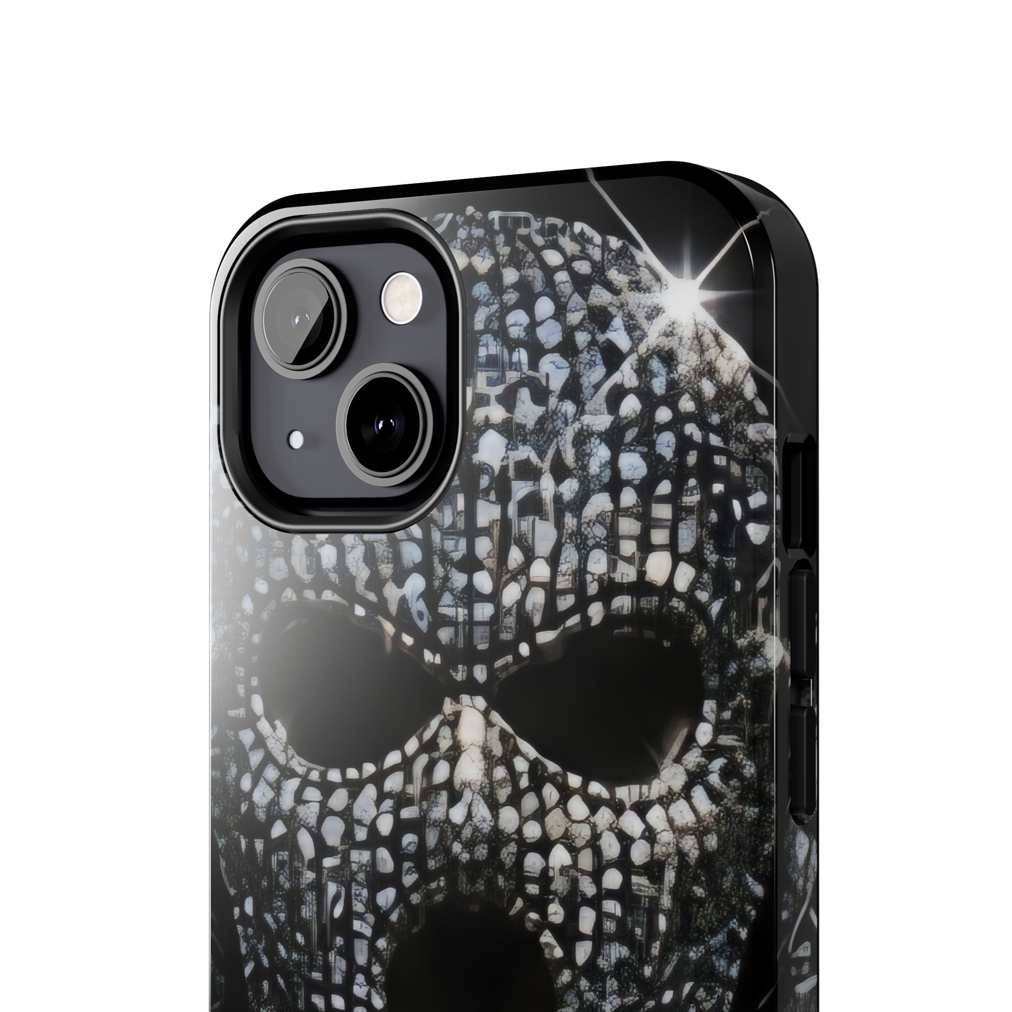 Skull Rhinestone Tough Phone Case — "Outlaw" Ultimate Attitude - mrdgaf.shop