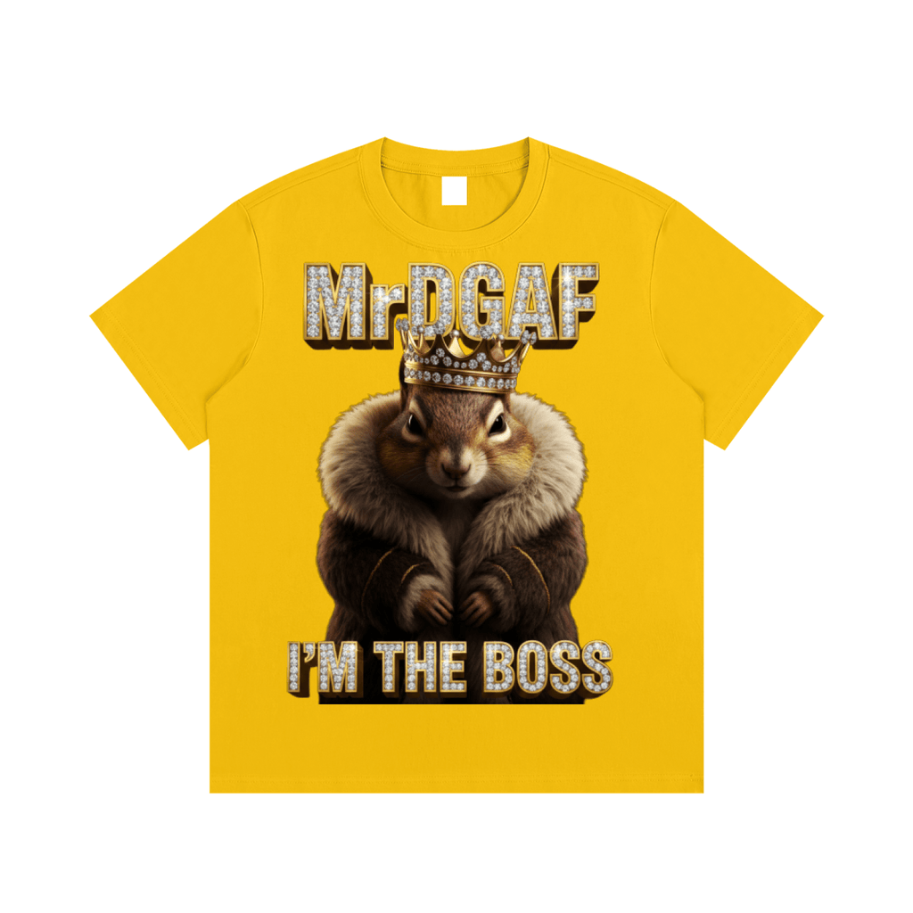 Tha Boss Graphic Tee — Mr. DGAF Attitude Streetwear - mrdgaf.shop
