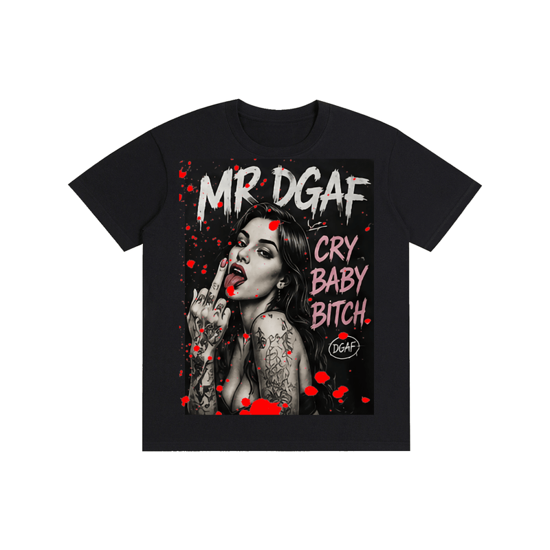 Mr. DGAF Blood Edition IX — Graphic Streetwear Tee - mrdgaf.shop