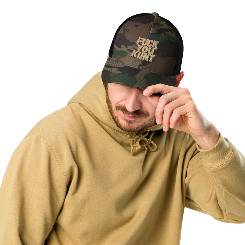 Camouflage trucker hat - mrdgaf.shop