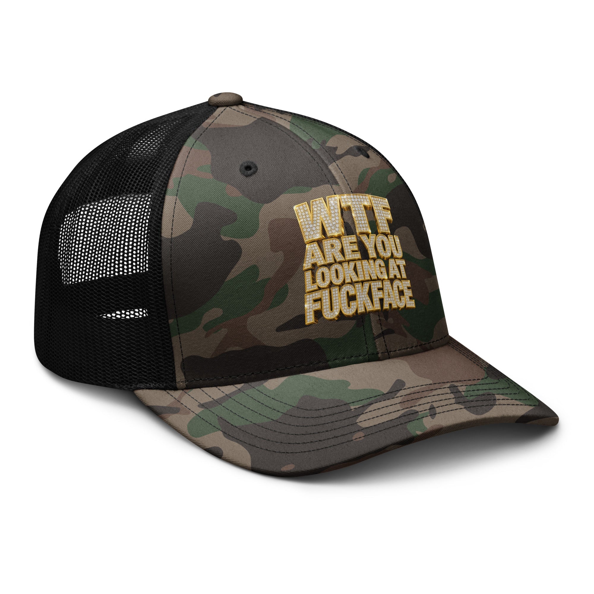 Camouflage trucker hat - mrdgaf.shop