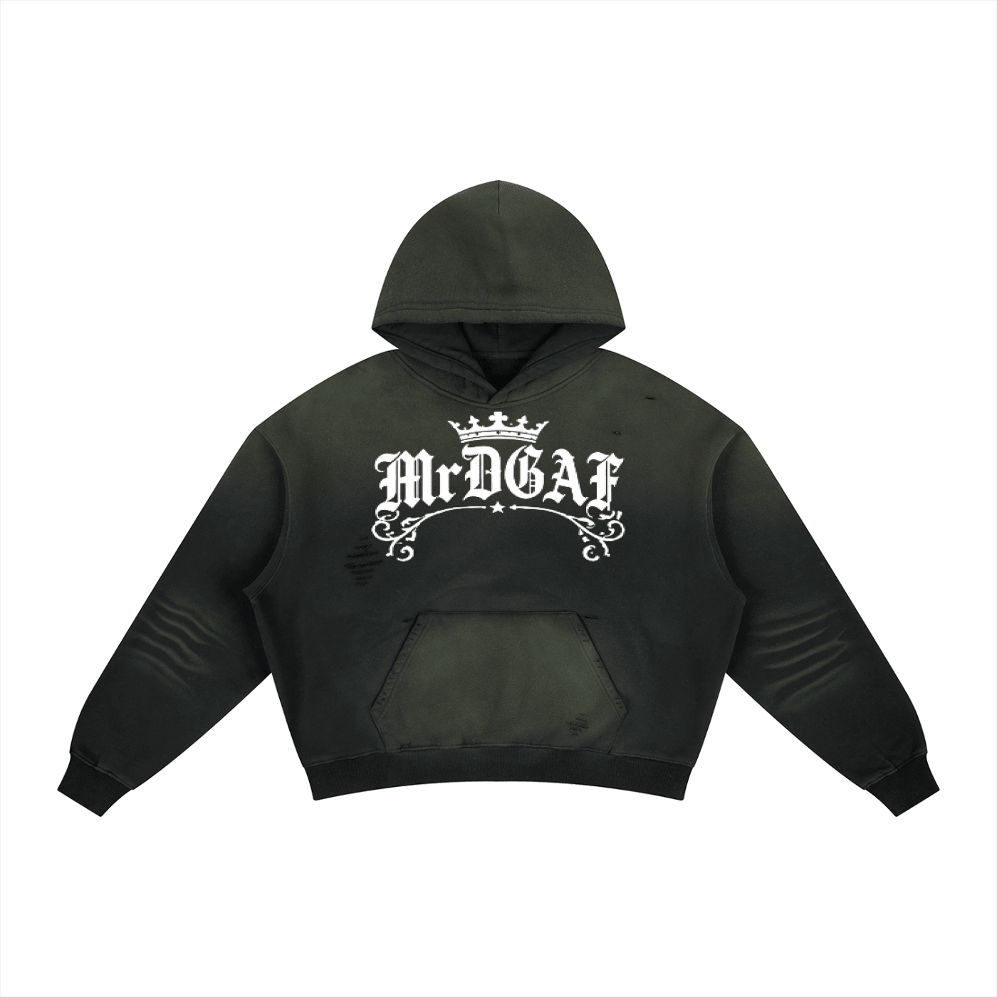 Frayed Sunfade Boxy Fleece Hoodie - mrdgaf.shop